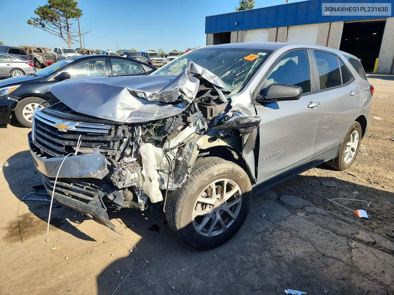 CHEVROLET EQUINOX 2023, VIN 3GNAXHEG1PL231630