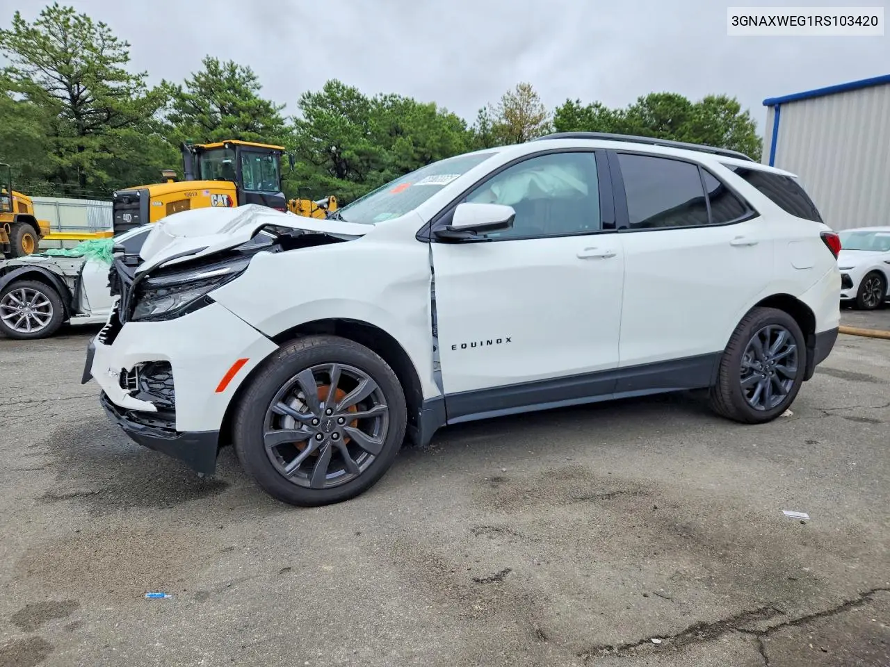 CHEVROLET EQUINOX 2024, VIN 3GNAXWEG1RS103420