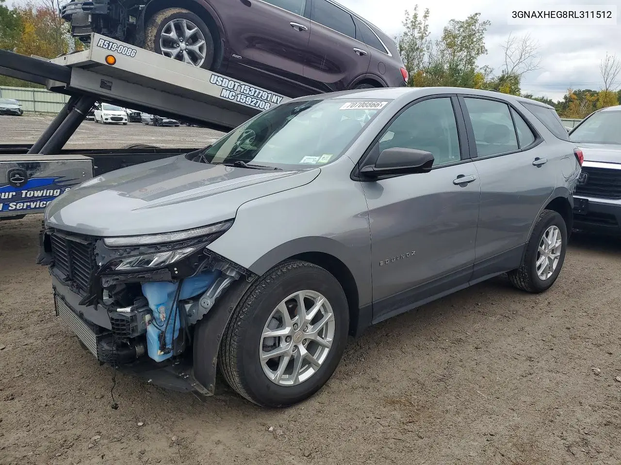 CHEVROLET EQUINOX 2024, VIN 3GNAXHEG8RL311512