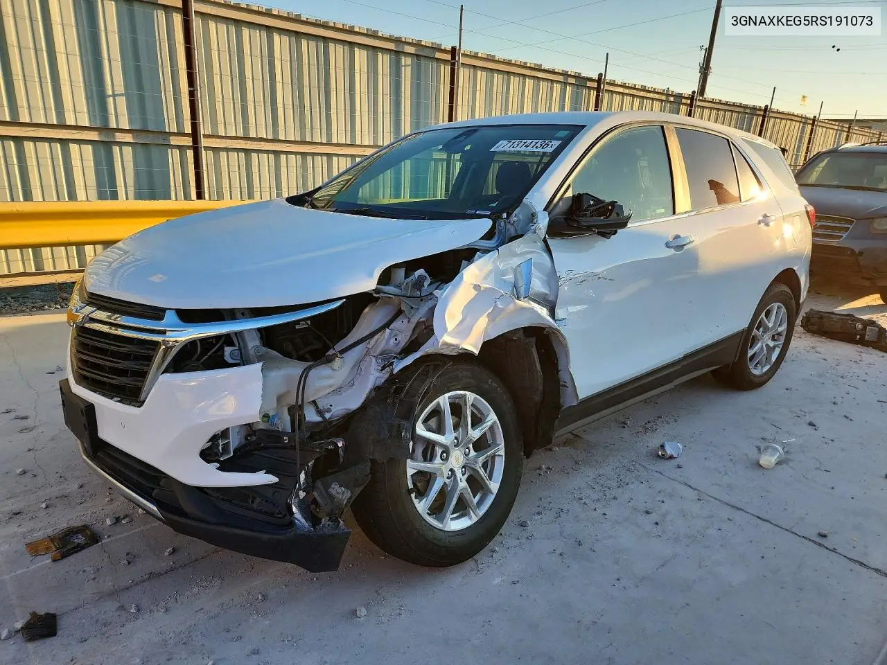 CHEVROLET EQUINOX 2024, VIN 3GNAXKEG5RS191073