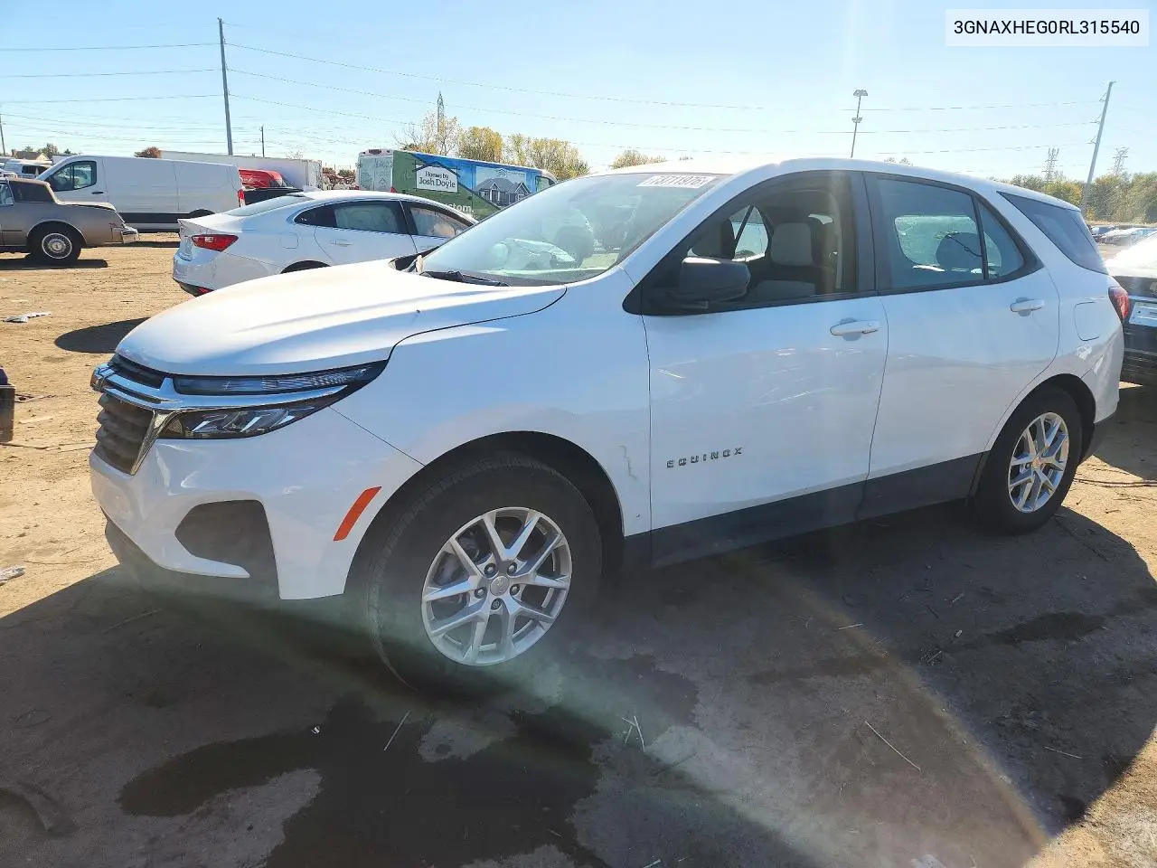 CHEVROLET EQUINOX 2024, VIN 3GNAXHEG0RL315540