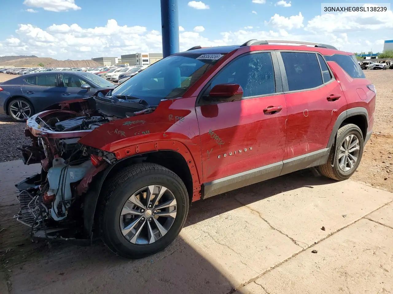 CHEVROLET EQUINOX 2025, VIN 3GNAXHEG8SL138239