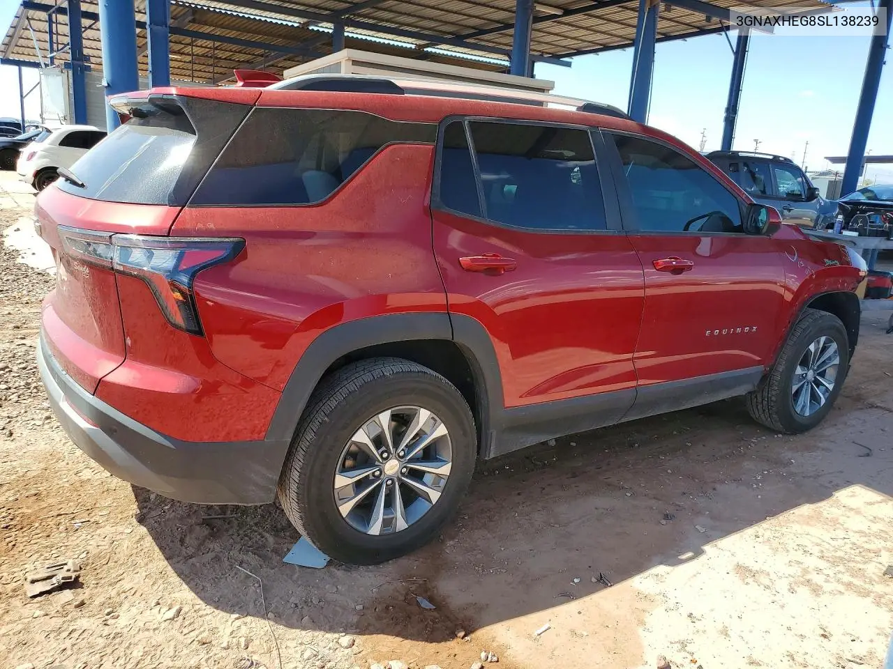 2025 CHEVROLET EQUINOX VIN 3GNAXHEG8SL138239 — фото 3