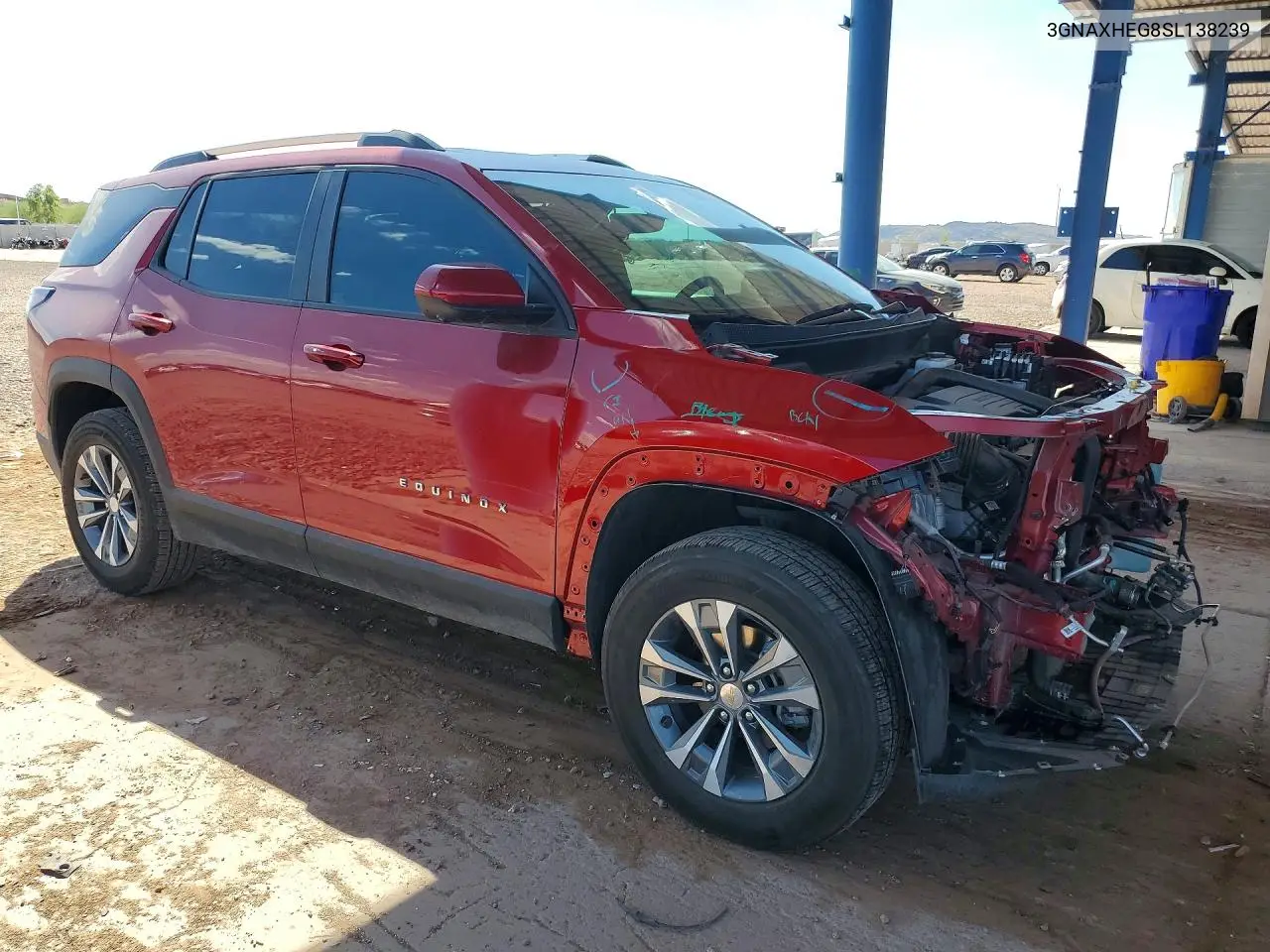 2025 CHEVROLET EQUINOX VIN 3GNAXHEG8SL138239 — фото 4