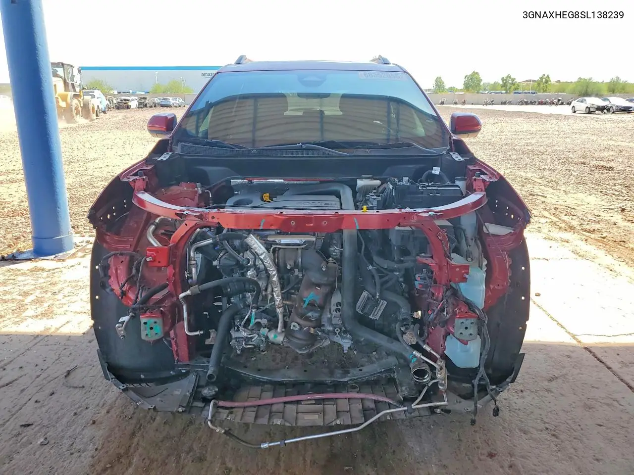 2025 CHEVROLET EQUINOX VIN 3GNAXHEG8SL138239 — фото 5