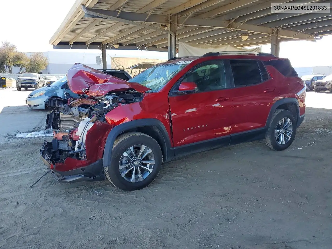 CHEVROLET EQUINOX 2025, VIN 3GNAXPEG4SL201833