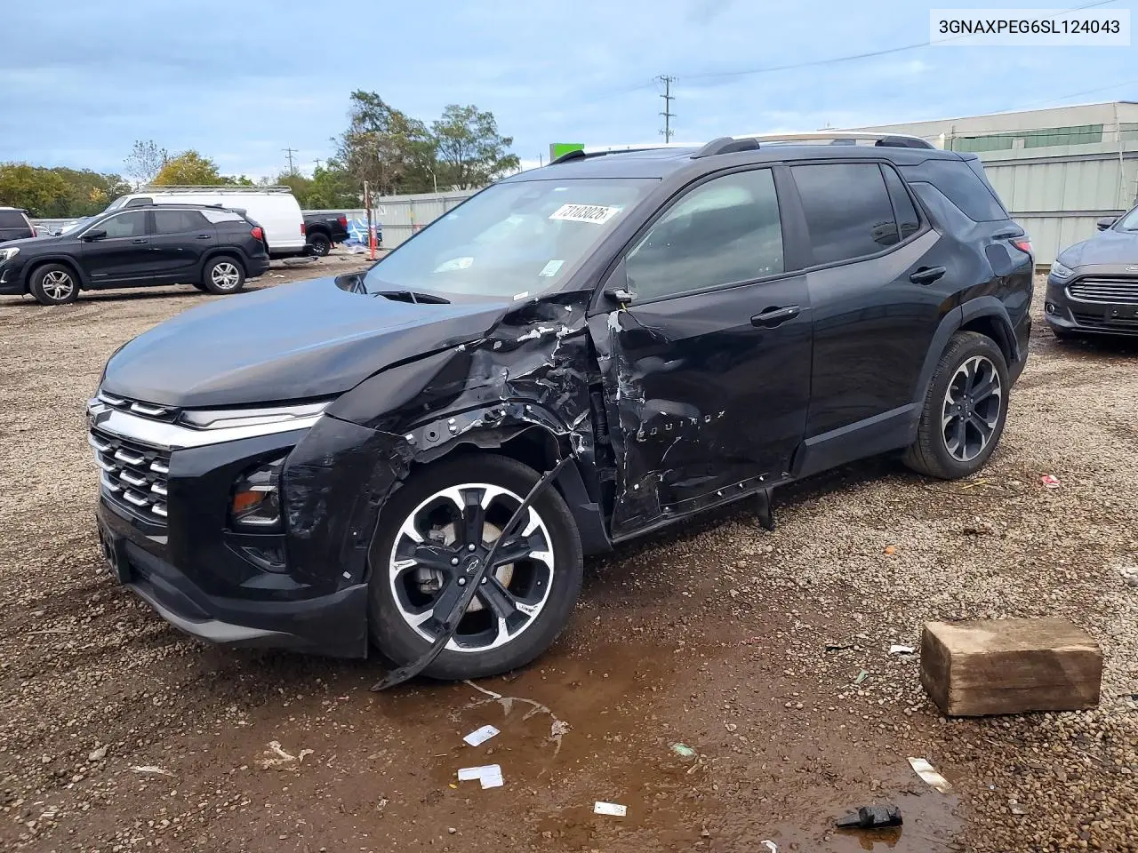 CHEVROLET EQUINOX 2025, VIN 3GNAXPEG6SL124043
