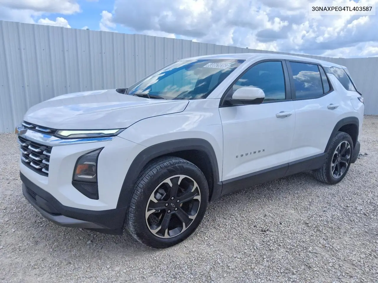 CHEVROLET EQUINOX 2026, VIN 3GNAXPEG4TL403587