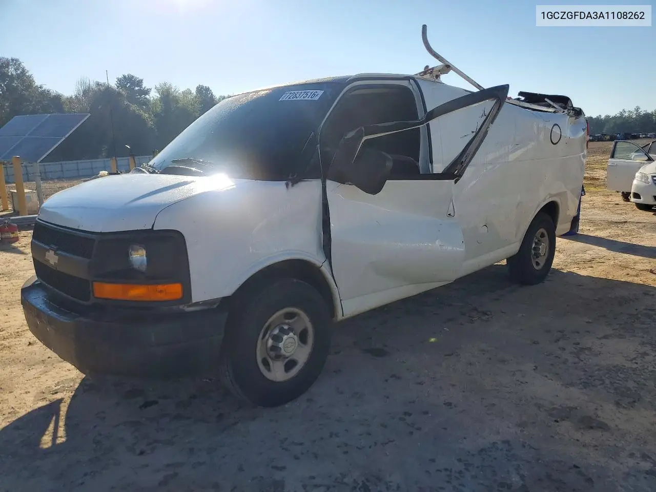 CHEVROLET EXPRESS 2010, VIN 1GCZGFDA3A1108262