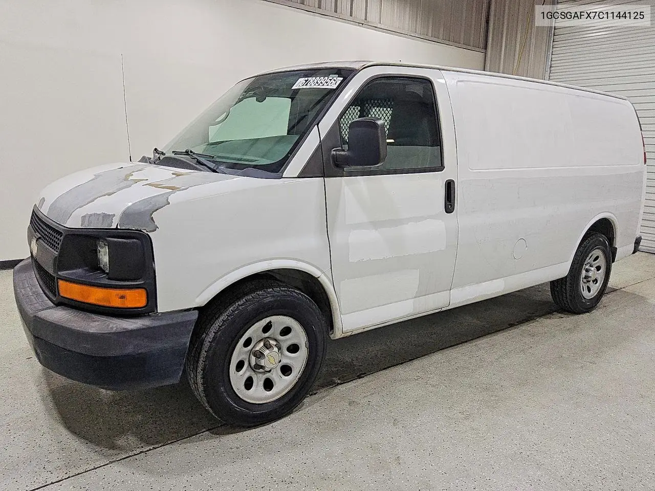 CHEVROLET EXPRESS 2012, VIN 1GCSGAFX7C1144125
