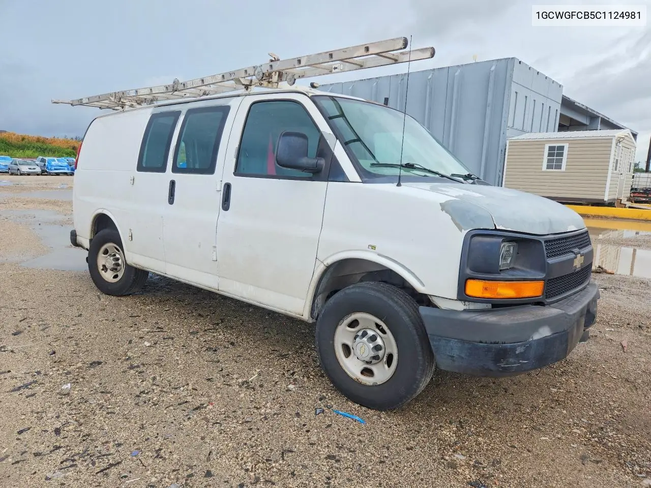 2012 CHEVROLET EXPRESS VIN 1GCWGFCB5C1124981 — фото 4