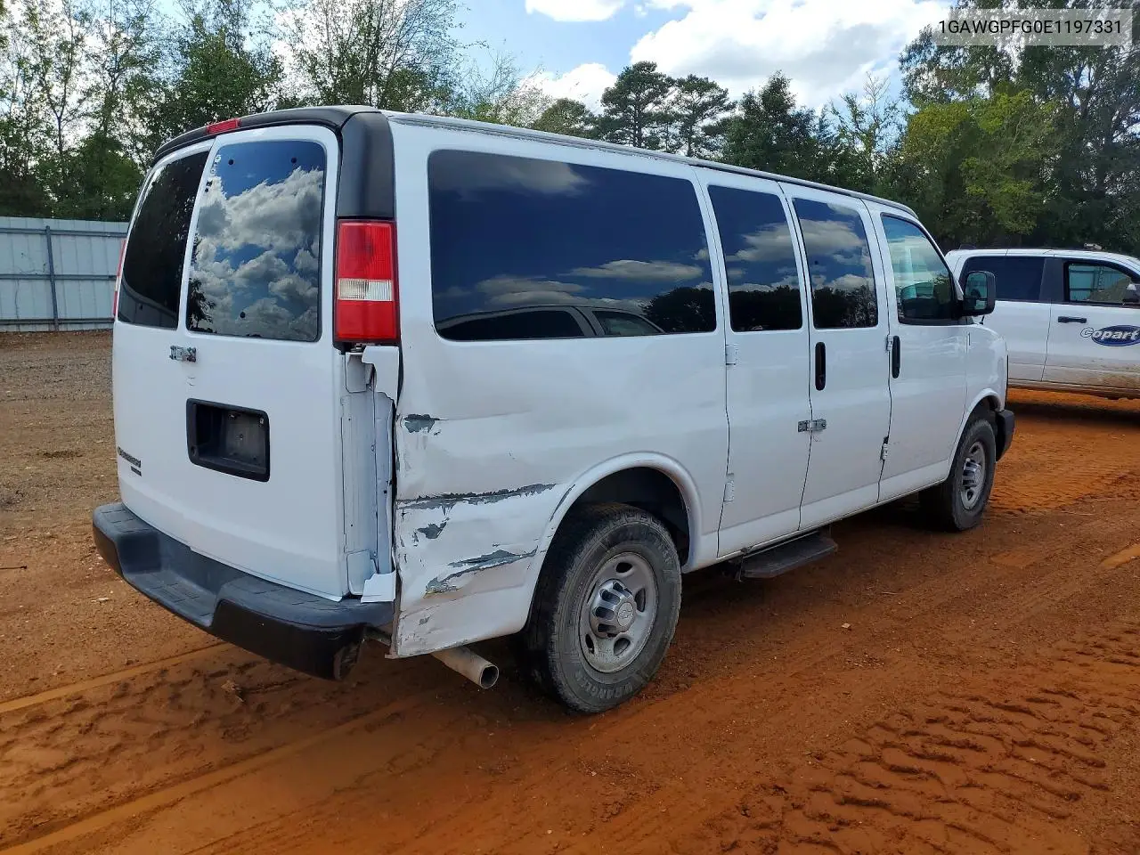2014 CHEVROLET EXPRESS VIN 1GAWGPFG0E1197331 — фото 3