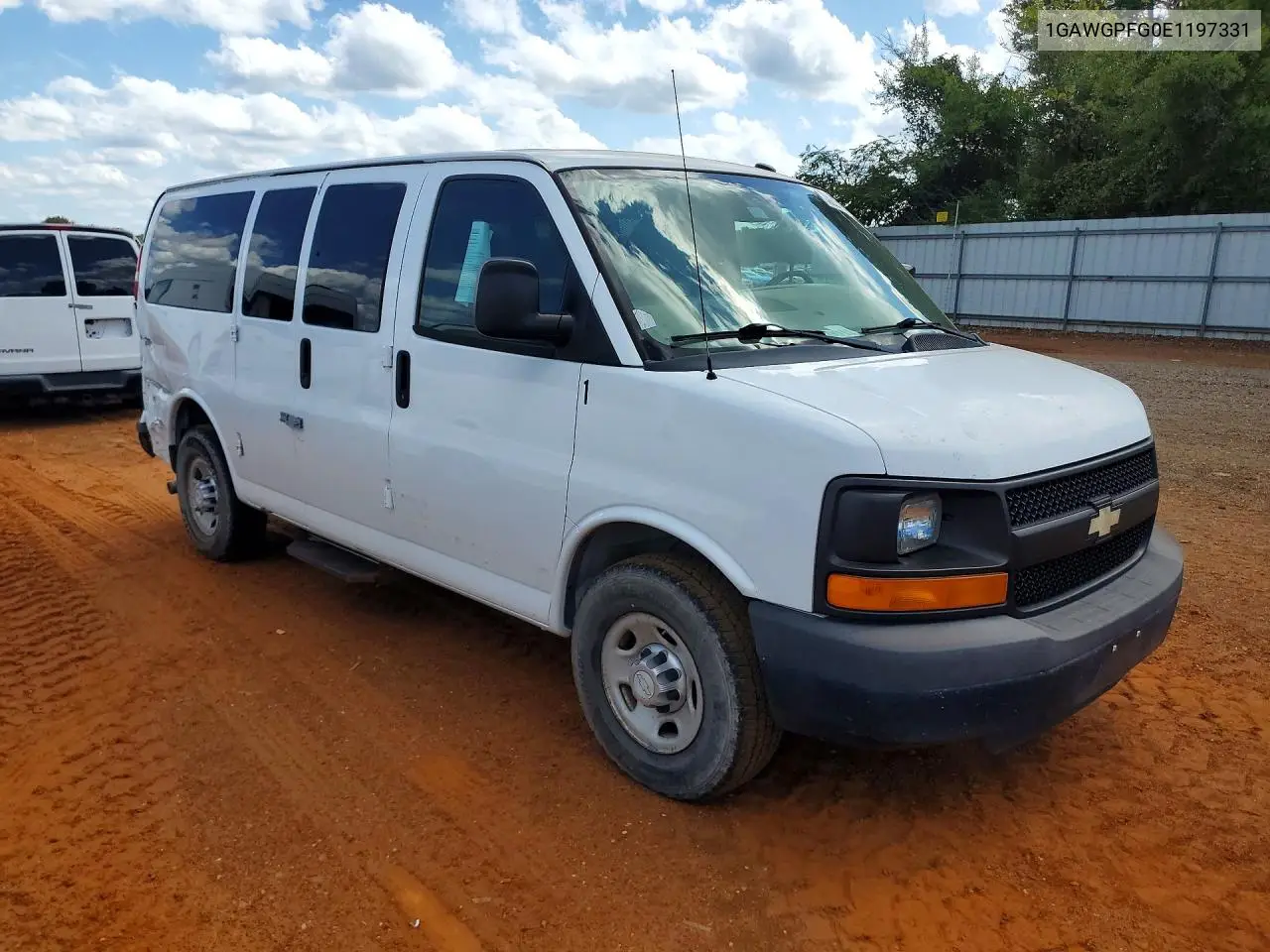 2014 CHEVROLET EXPRESS VIN 1GAWGPFG0E1197331 — фото 4