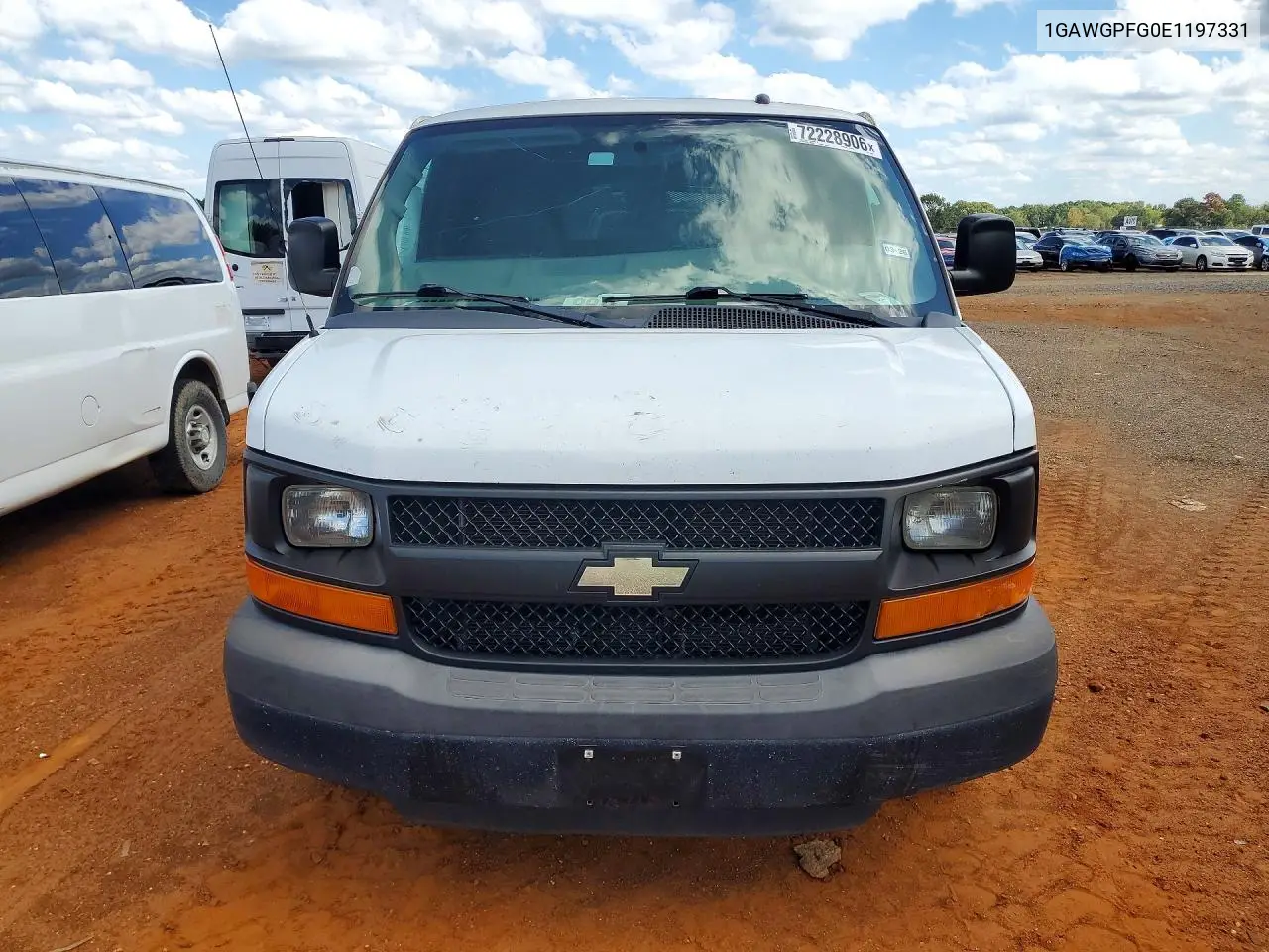 2014 CHEVROLET EXPRESS VIN 1GAWGPFG0E1197331 — фото 5