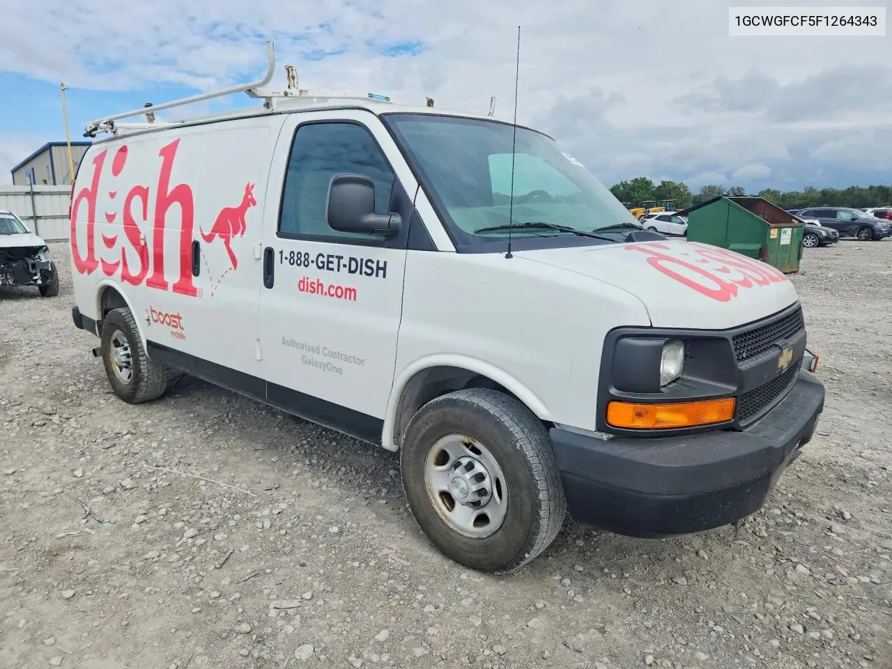 2015 CHEVROLET EXPRESS VIN 1GCWGFCF5F1264343 — фото 4