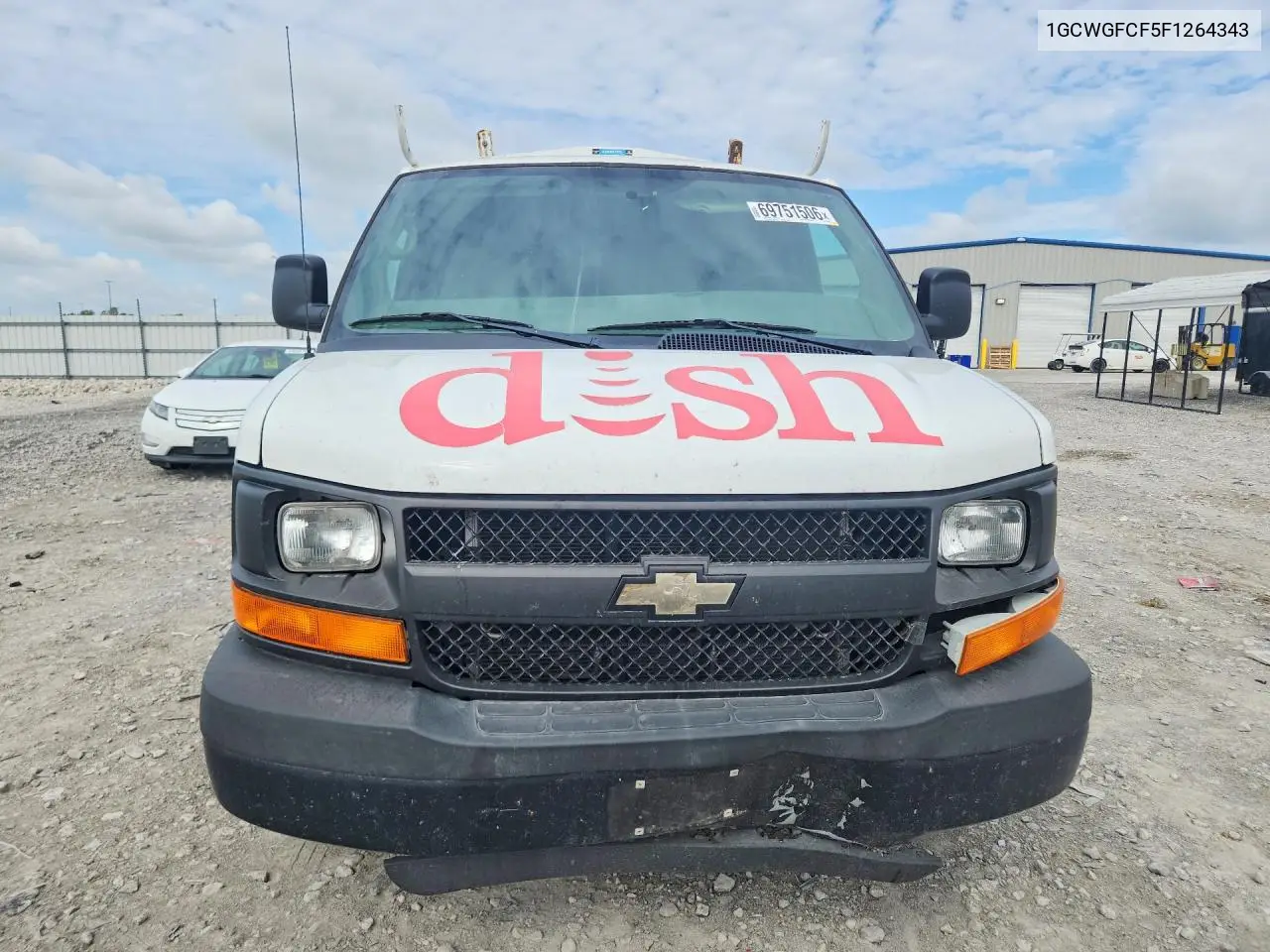2015 CHEVROLET EXPRESS VIN 1GCWGFCF5F1264343 — фото 5