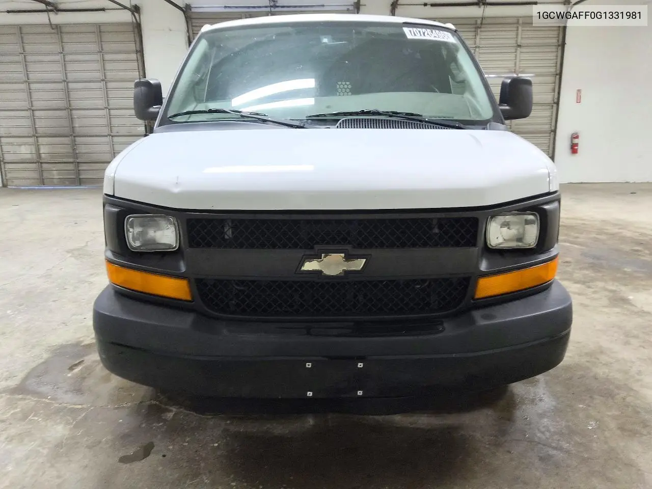 2016 CHEVROLET EXPRESS VIN 1GCWGAFF0G1331981 — фото 5