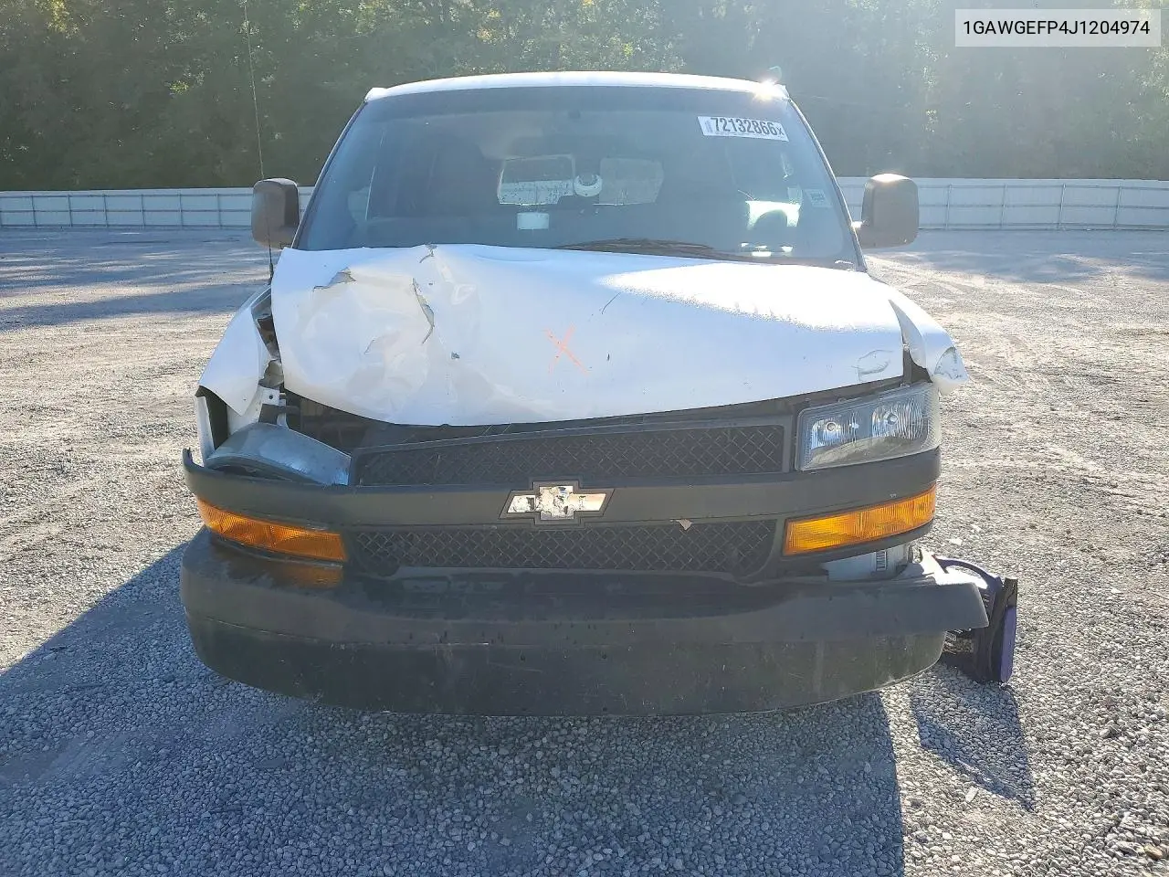 2018 CHEVROLET EXPRESS VIN 1GAWGEFP4J1204974 — фото 5