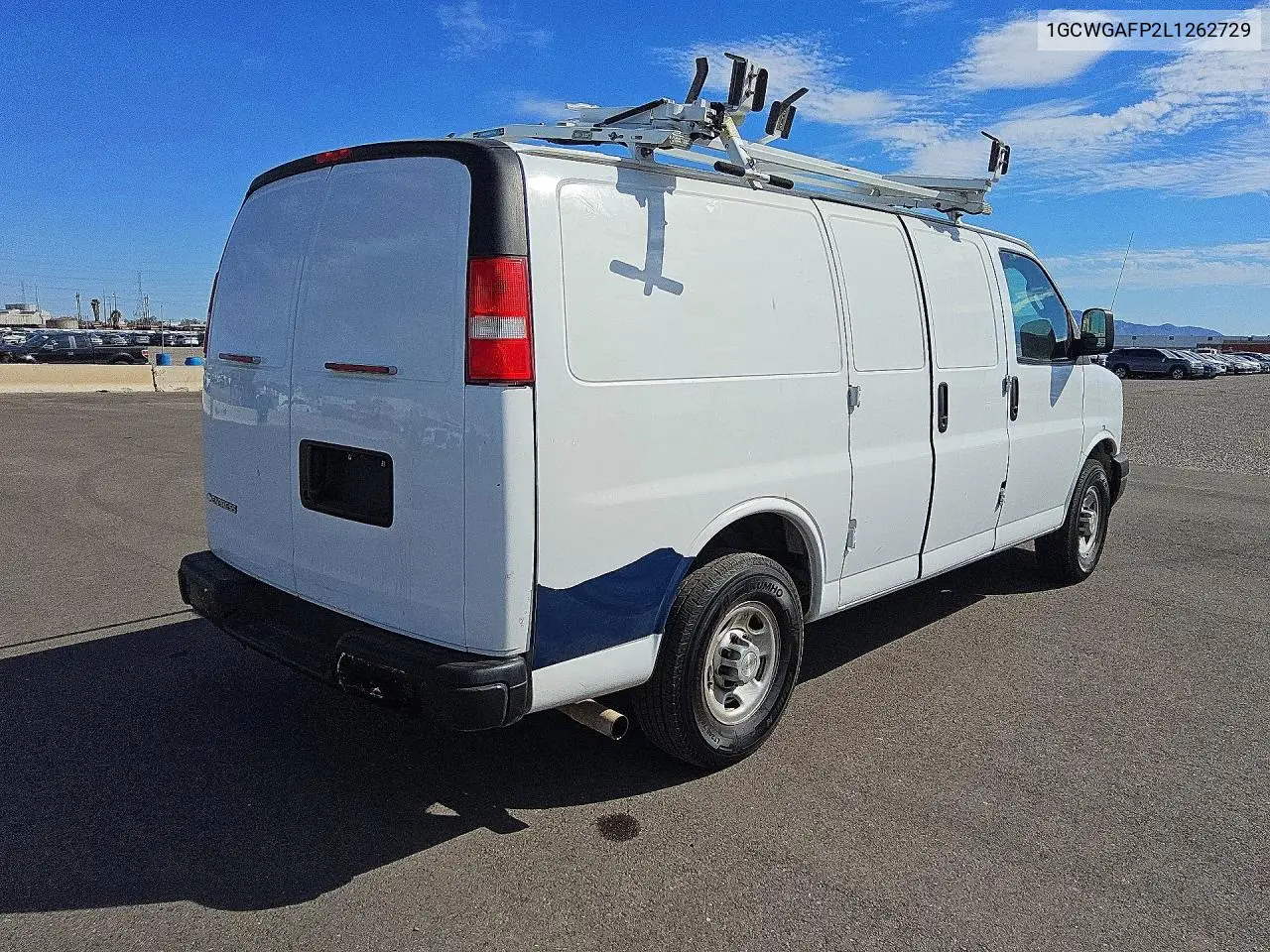 2020 CHEVROLET EXPRESS VIN 1GCWGAFP2L1262729 — фото 3