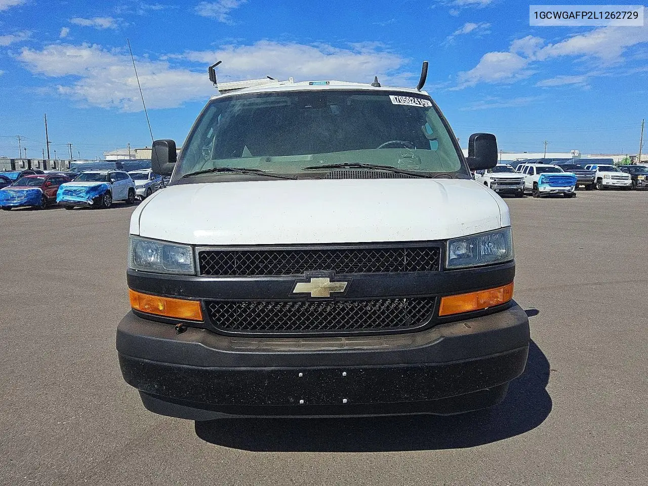 2020 CHEVROLET EXPRESS VIN 1GCWGAFP2L1262729 — фото 5