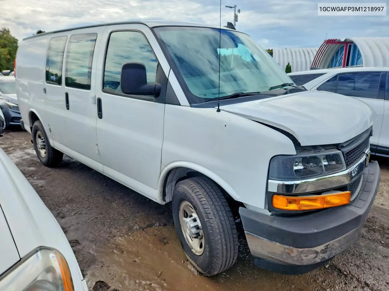 2021 CHEVROLET EXPRESS VIN 1GCWGAFP3M1218997 — фото 4