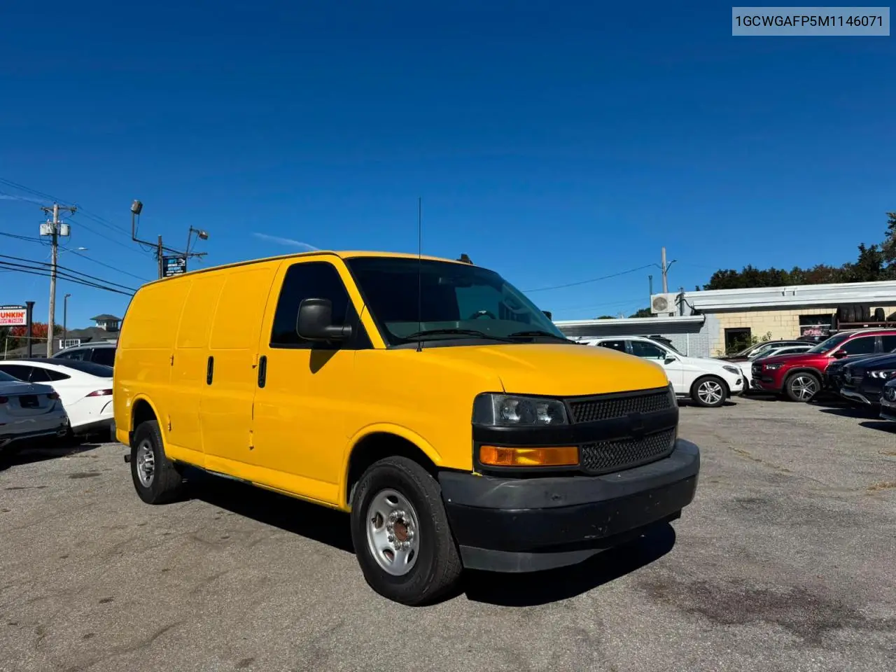 CHEVROLET EXPRESS 2021, VIN 1GCWGAFP5M1146071