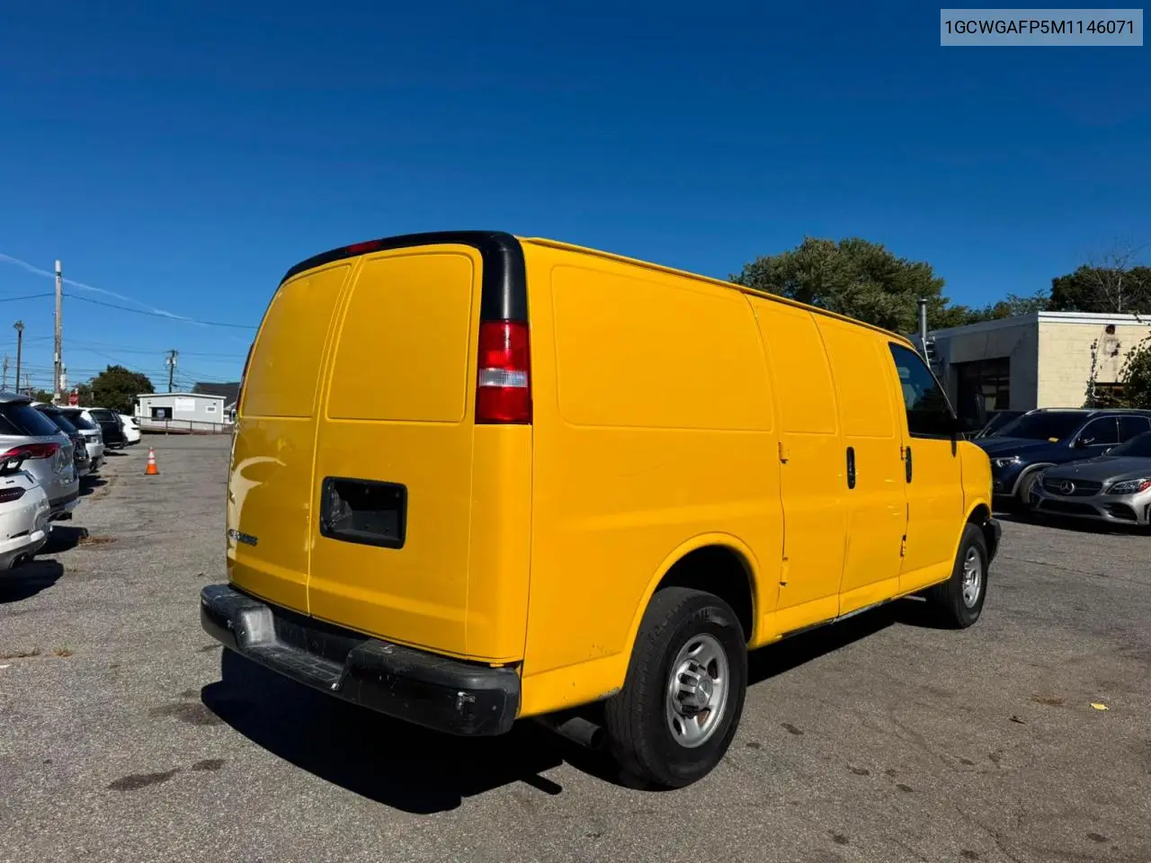 2021 CHEVROLET EXPRESS VIN 1GCWGAFP5M1146071 — фото 4