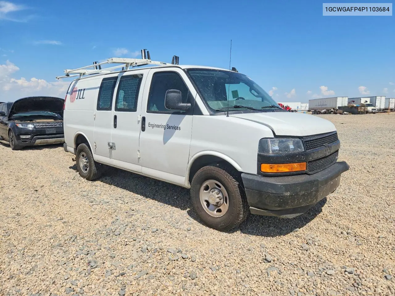 2023 CHEVROLET EXPRESS VIN 1GCWGAFP4P1103684 — фото 4