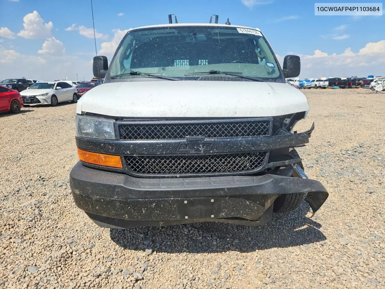 2023 CHEVROLET EXPRESS VIN 1GCWGAFP4P1103684 — фото 5
