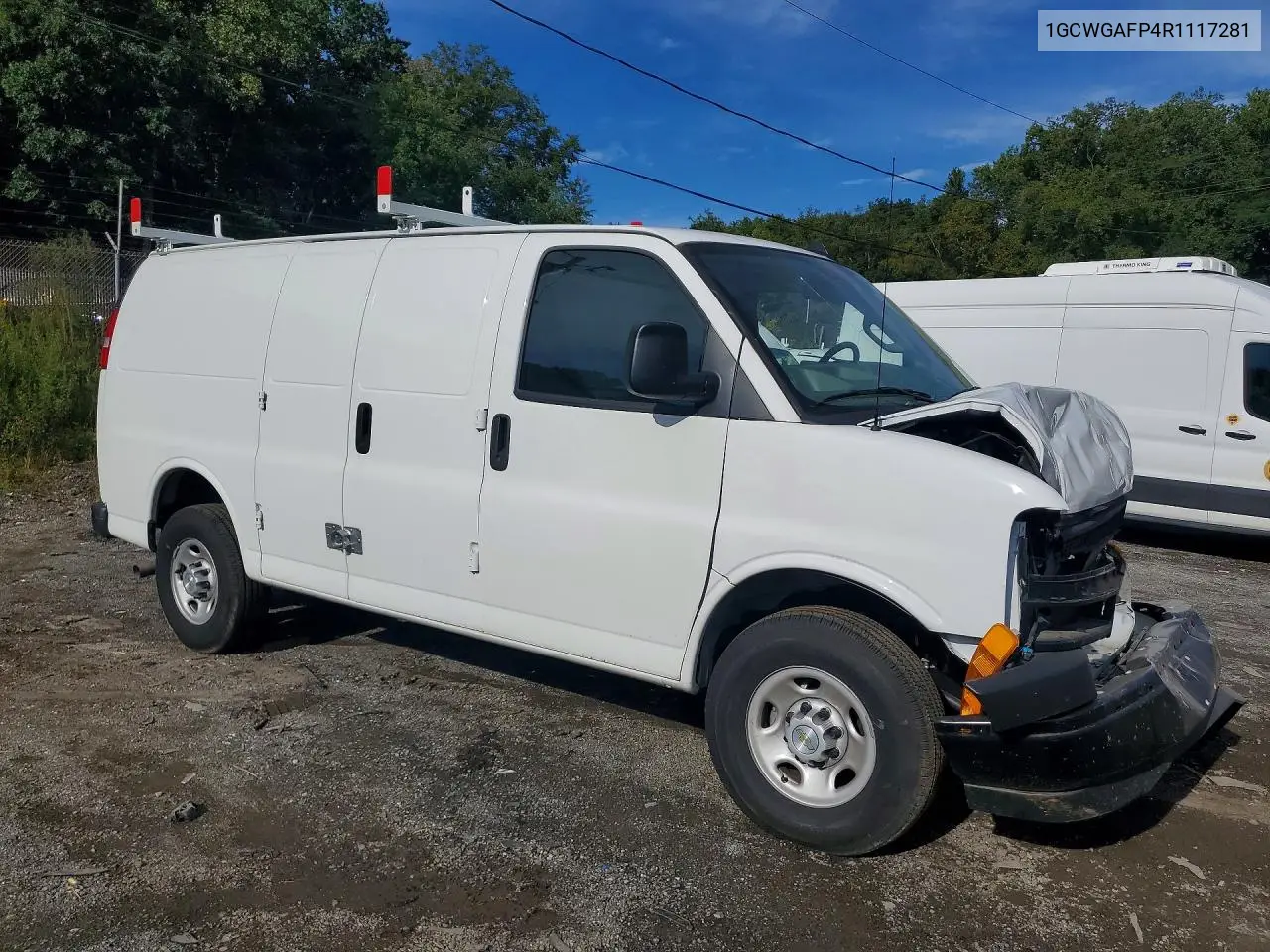 2024 CHEVROLET EXPRESS VIN 1GCWGAFP4R1117281 — фото 4