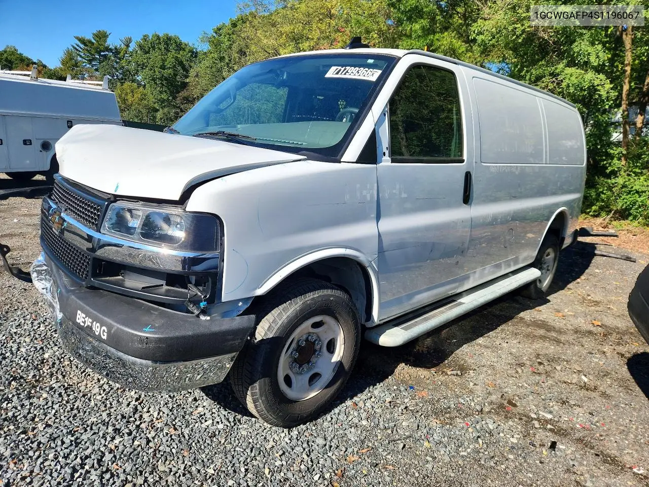 CHEVROLET EXPRESS 2025, VIN 1GCWGAFP4S1196067