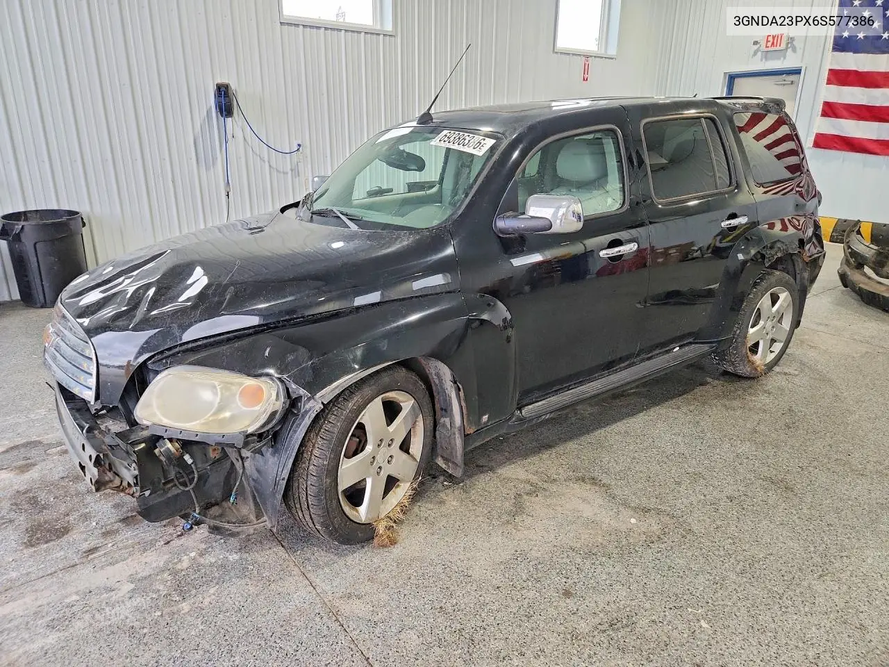 CHEVROLET HHR 2006, VIN 3GNDA23PX6S577386