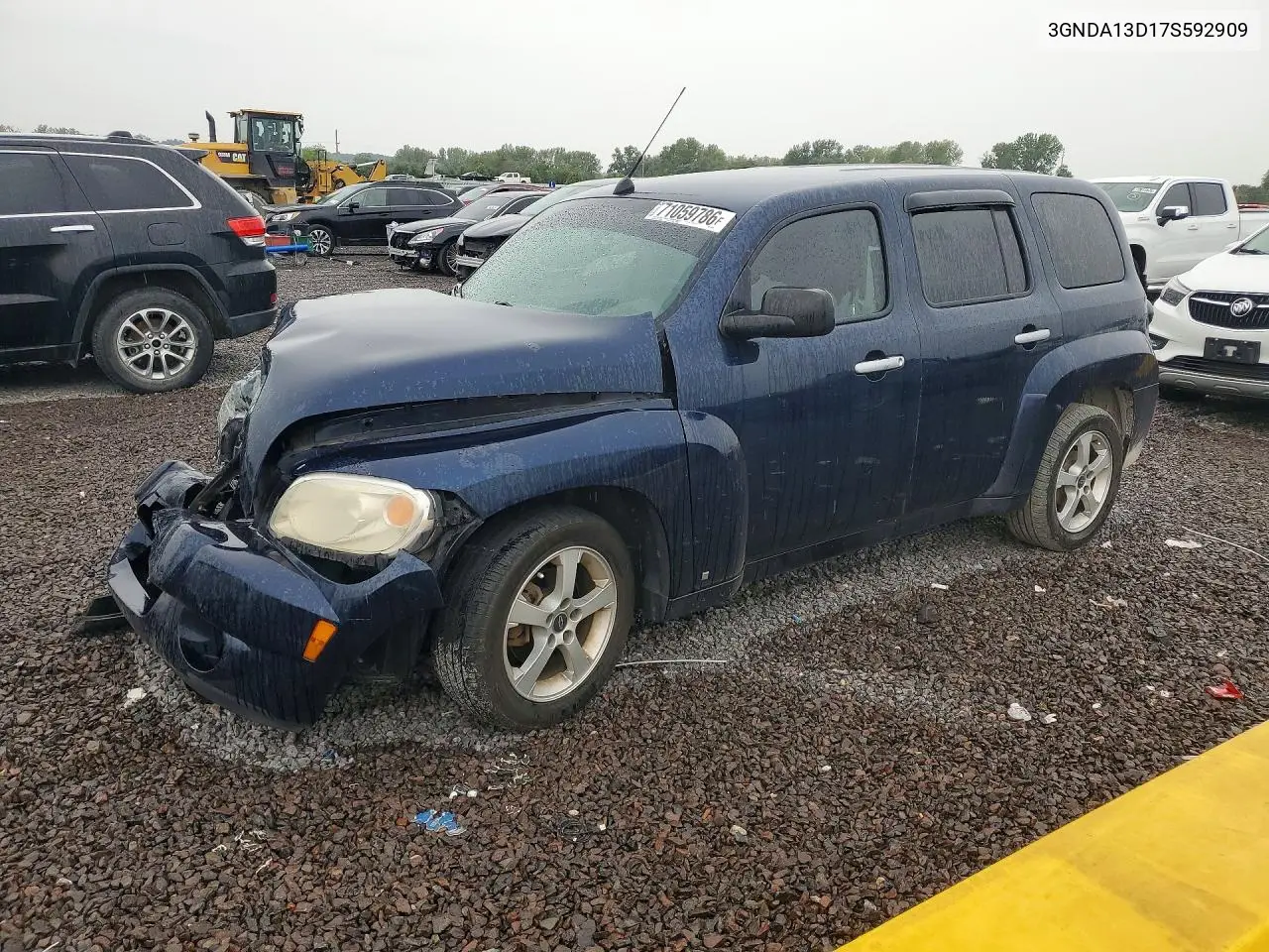 CHEVROLET HHR 2007, VIN 3GNDA13D17S592909