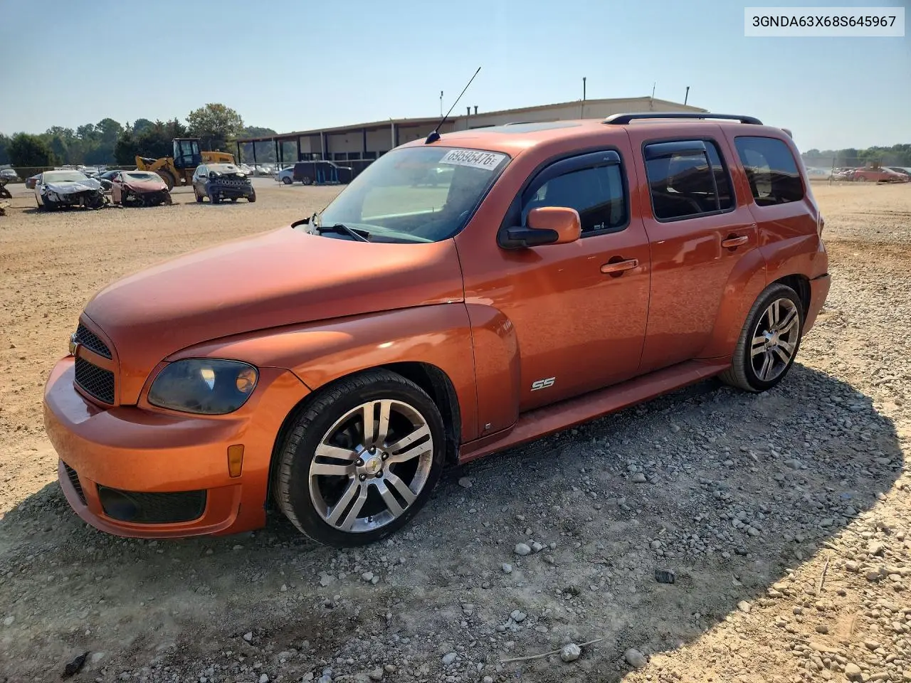CHEVROLET HHR 2008, VIN 3GNDA63X68S645967