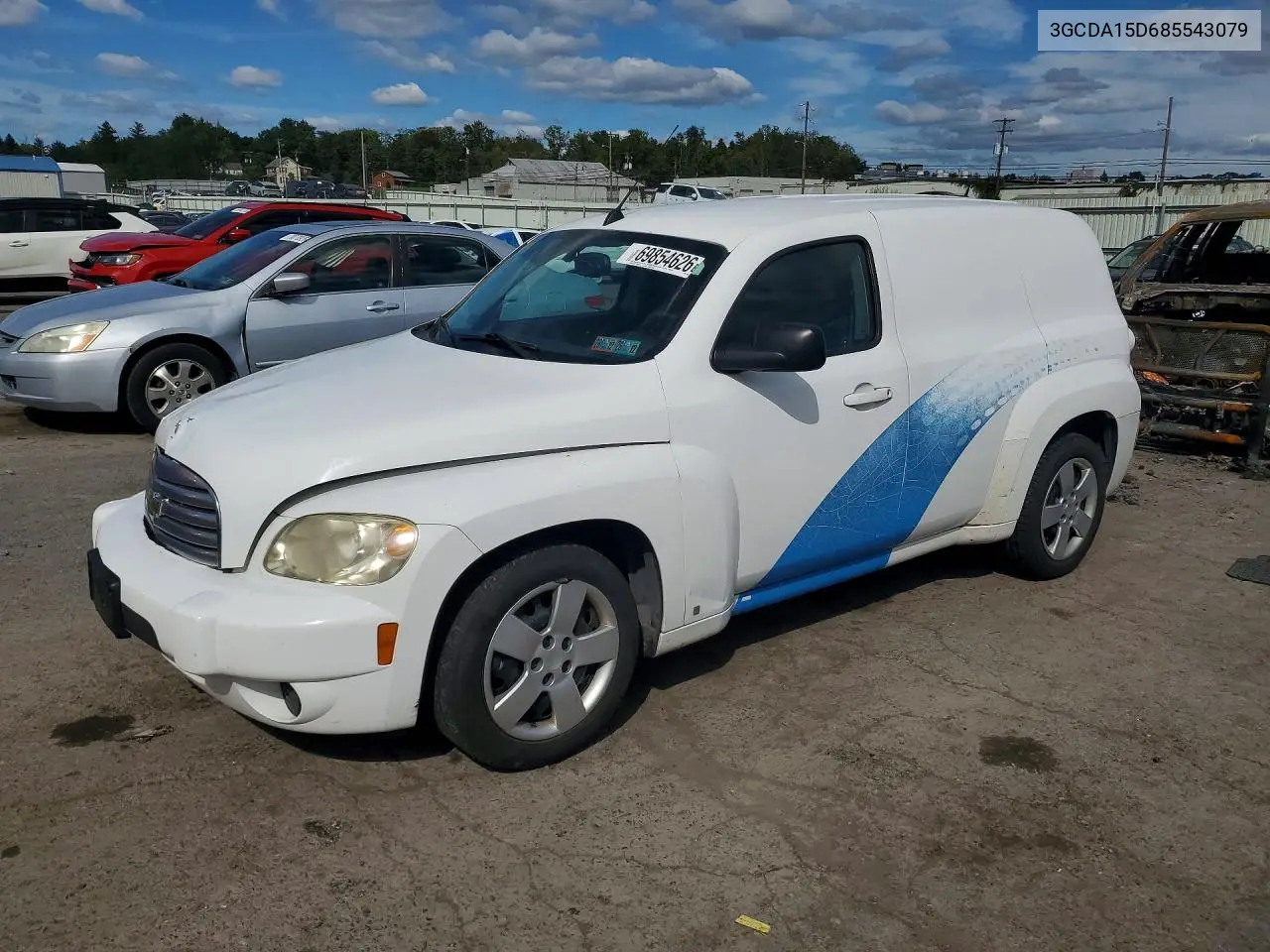 CHEVROLET HHR 2008, VIN 3GCDA15D68S543079