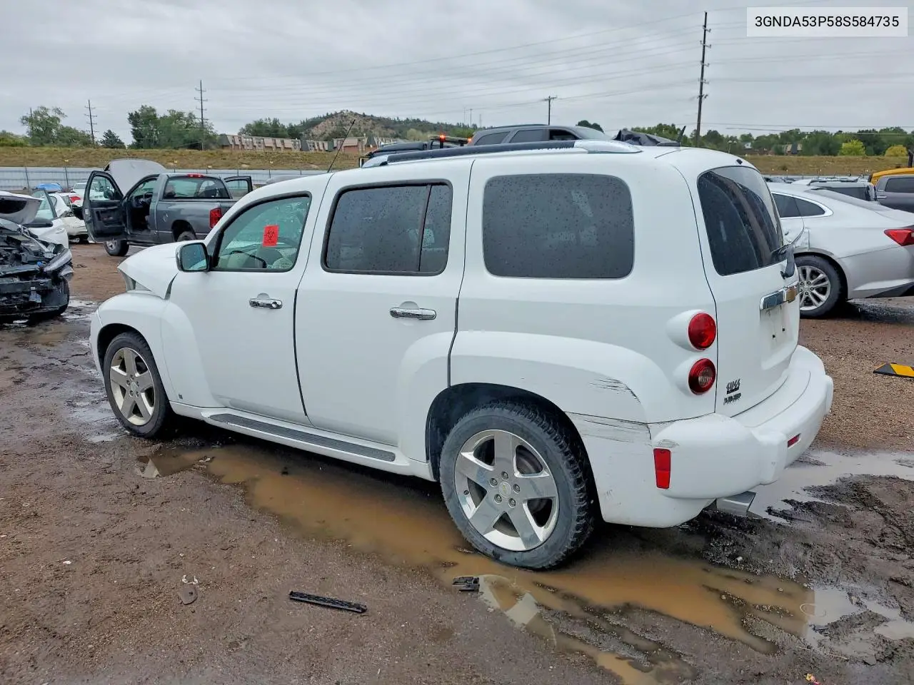 2008 CHEVROLET HHR VIN 3GNDA53P58S584735 — фото 2