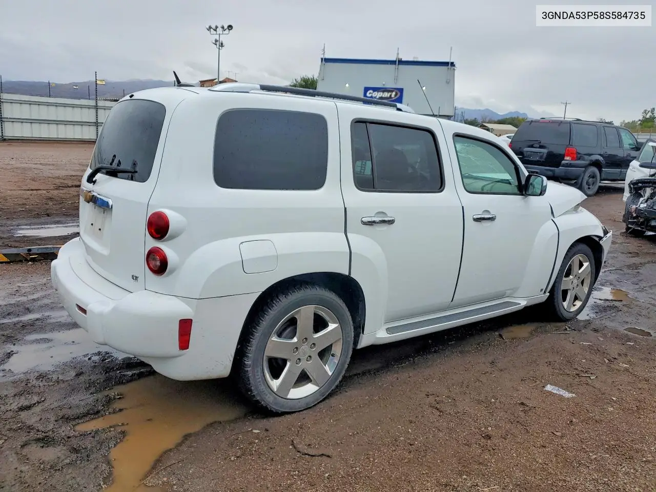 2008 CHEVROLET HHR VIN 3GNDA53P58S584735 — фото 3