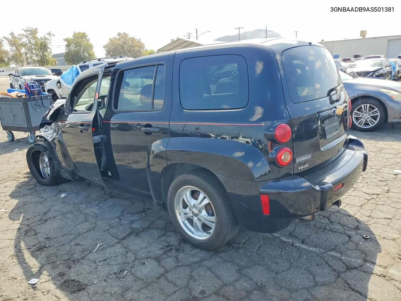 2010 CHEVROLET HHR VIN 3GNBAADB9AS501381 — фото 2