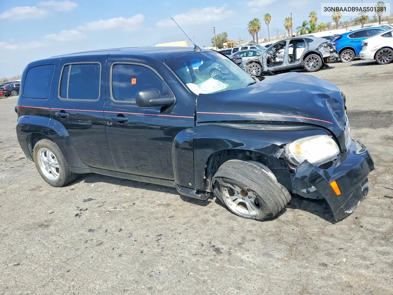 2010 CHEVROLET HHR VIN 3GNBAADB9AS501381 — фото 4