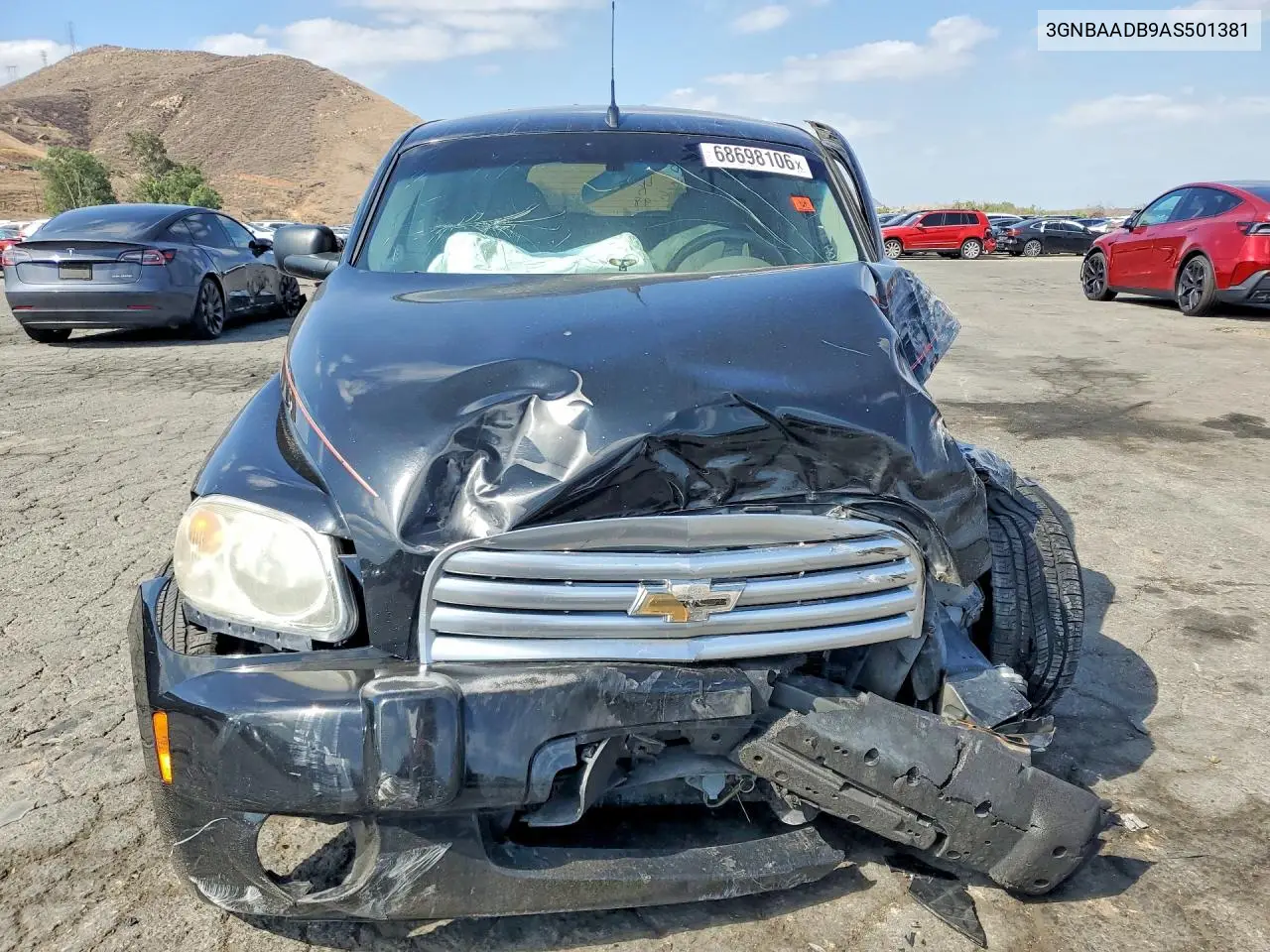 2010 CHEVROLET HHR VIN 3GNBAADB9AS501381 — фото 5