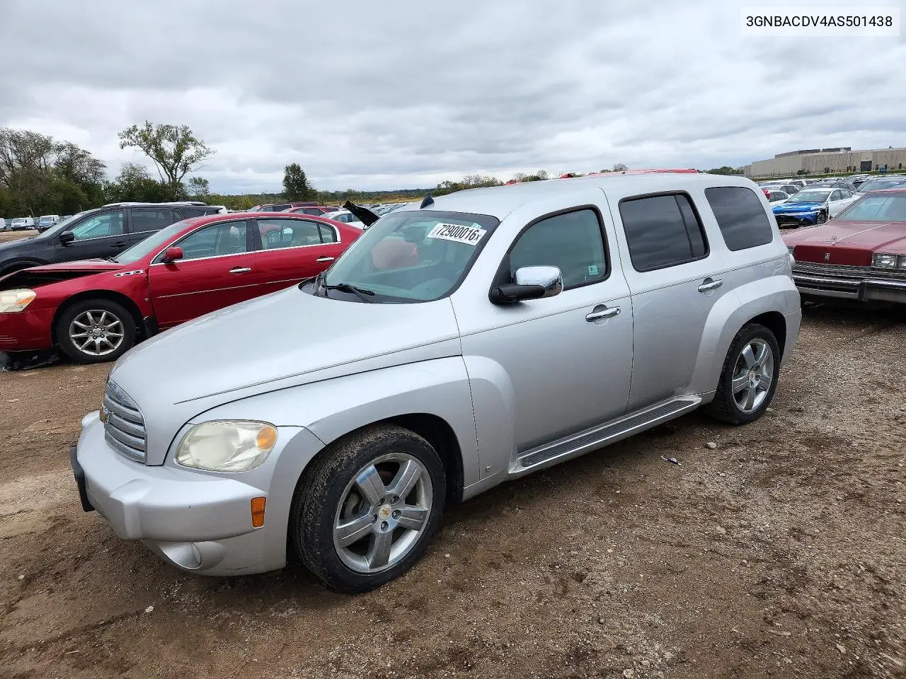 CHEVROLET HHR 2010, VIN 3GNBACDV4AS501438