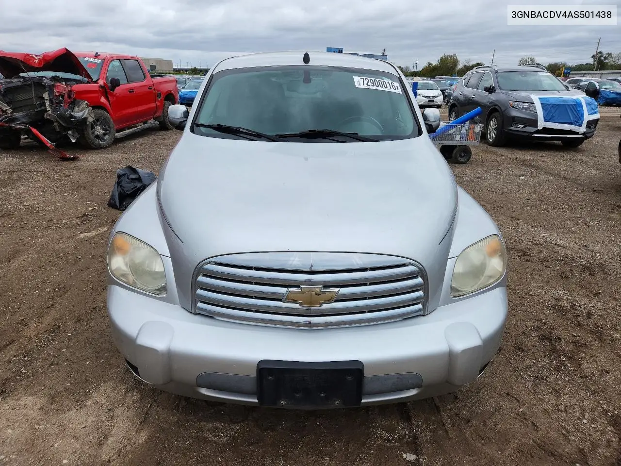 2010 CHEVROLET HHR VIN 3GNBACDV4AS501438 — фото 5