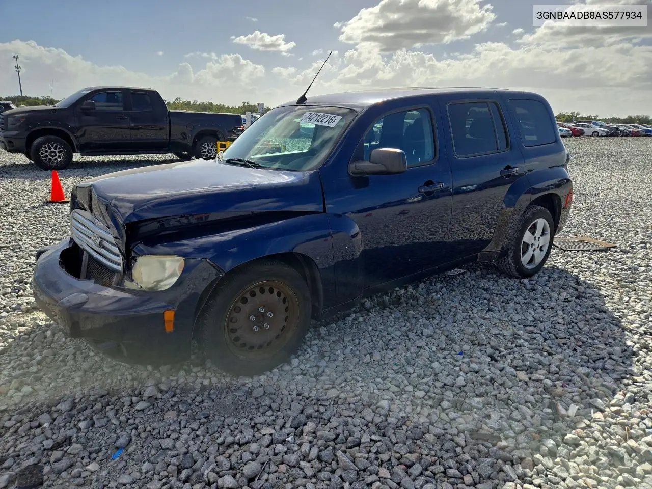CHEVROLET HHR 2010, VIN 3GNBAADB8AS577934