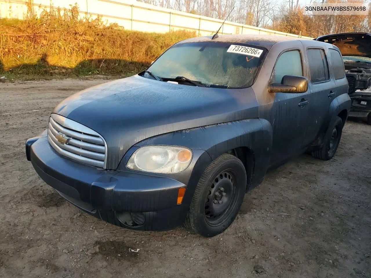 CHEVROLET HHR 2011, VIN 3GNBAAFW8BS579698