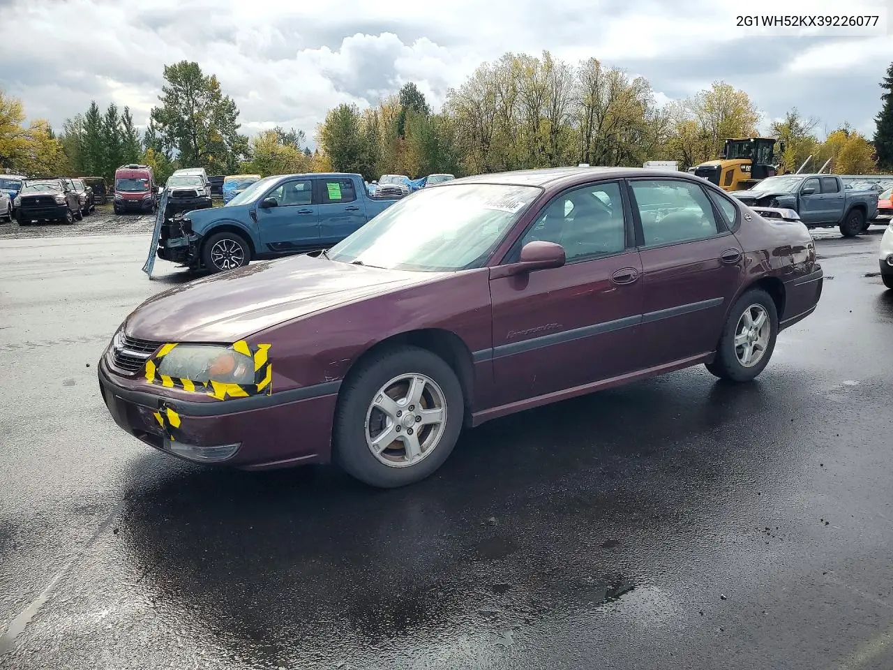 CHEVROLET IMPALA 2003, VIN 2G1WH52KX39226077