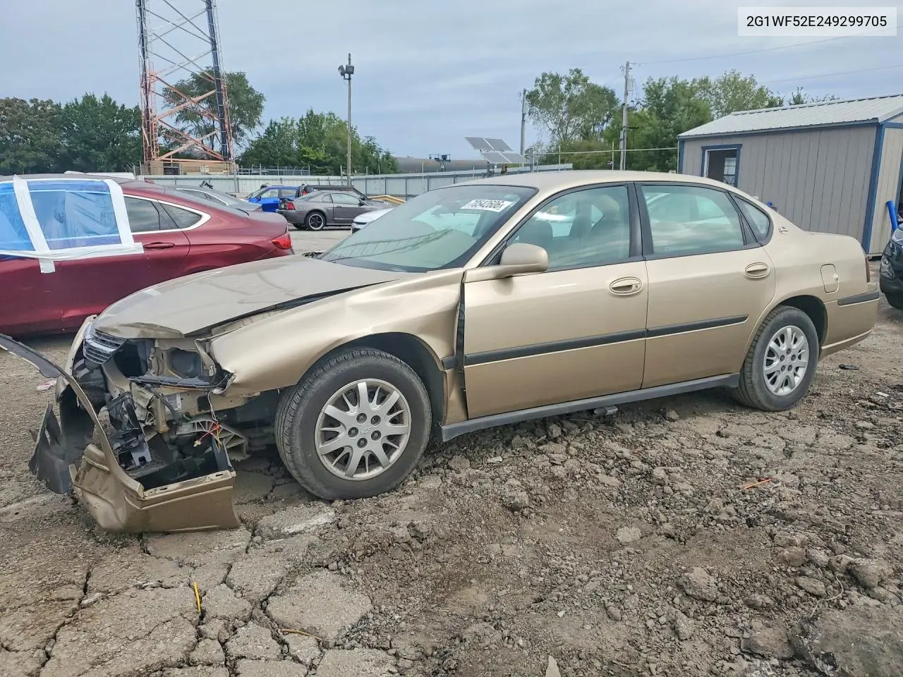 CHEVROLET IMPALA 2004, VIN 2G1WF52E249299705