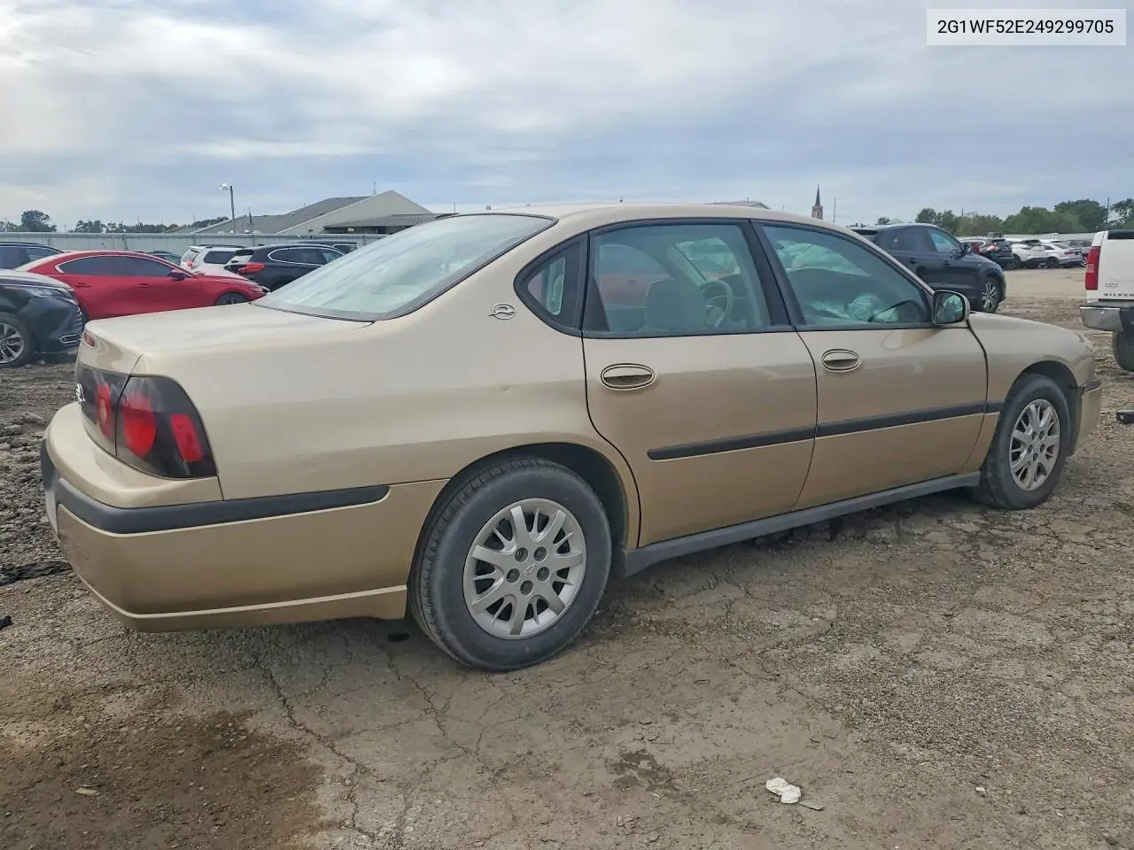 2004 CHEVROLET IMPALA VIN 2G1WF52E249299705 — фото 3