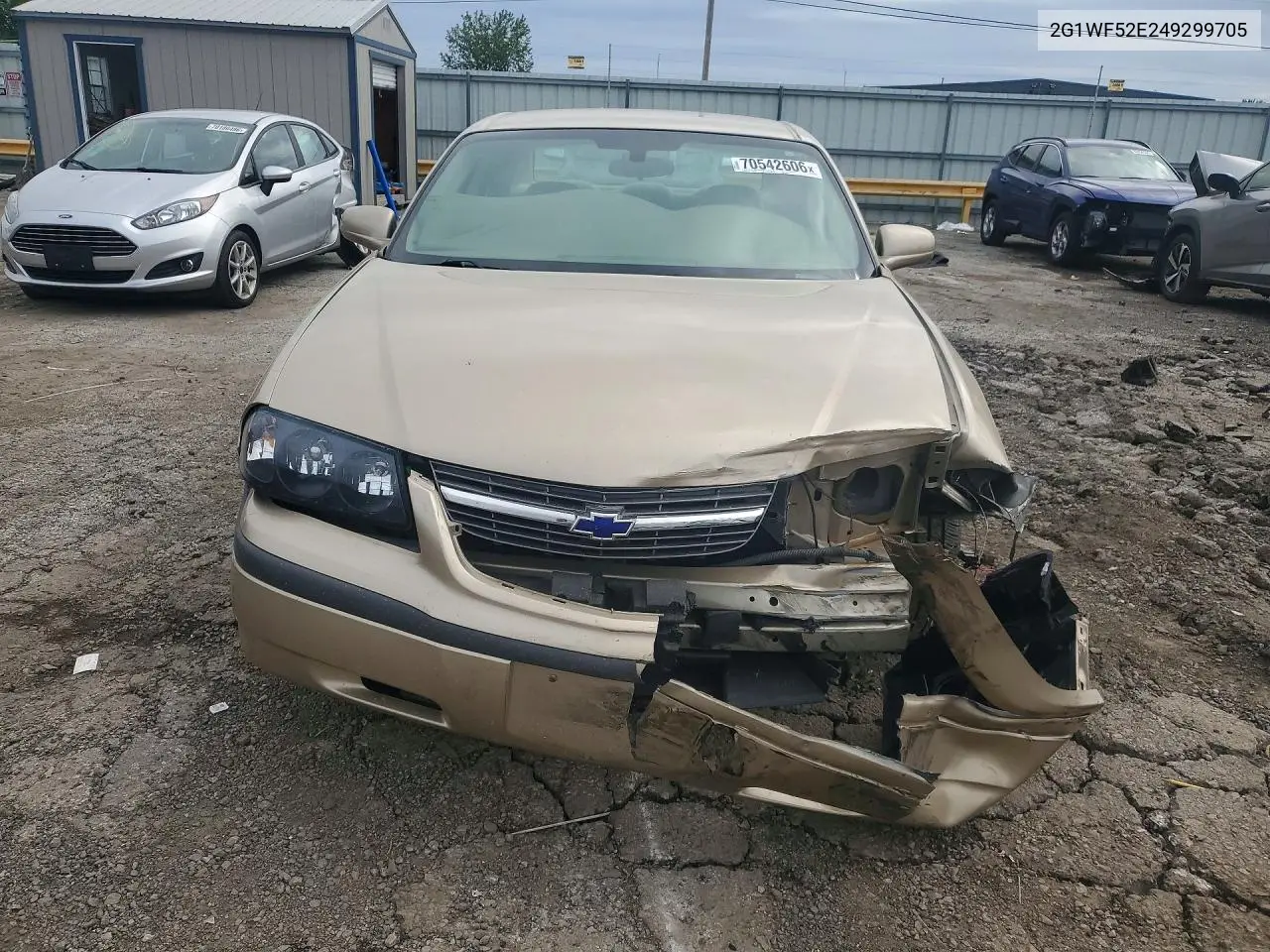 2004 CHEVROLET IMPALA VIN 2G1WF52E249299705 — фото 5
