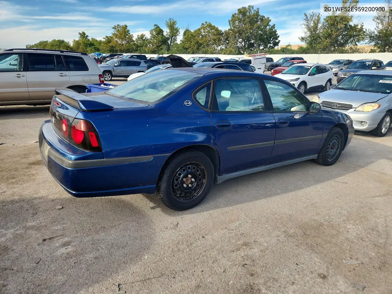 2005 CHEVROLET IMPALA VIN 2G1WF52E959200900 — фото 3