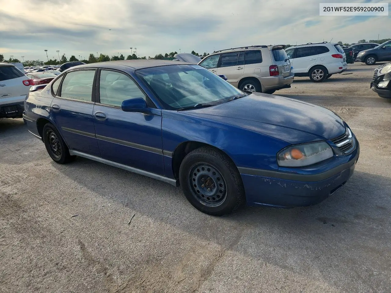 2005 CHEVROLET IMPALA VIN 2G1WF52E959200900 — фото 4